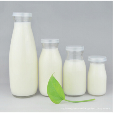 Haonai Eco-Friendly,FDA,SGS food grade clear glass soybean milk bottles